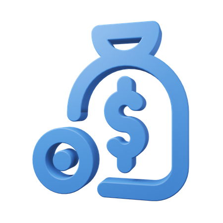 Money Bag  3D Icon