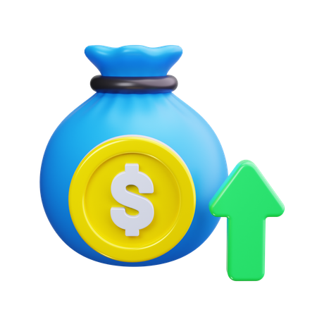 Money bag  3D Icon