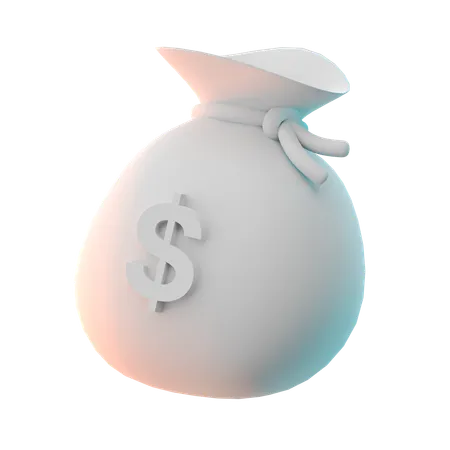 Money Bag  3D Icon