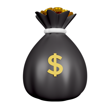 Money Bag  3D Icon