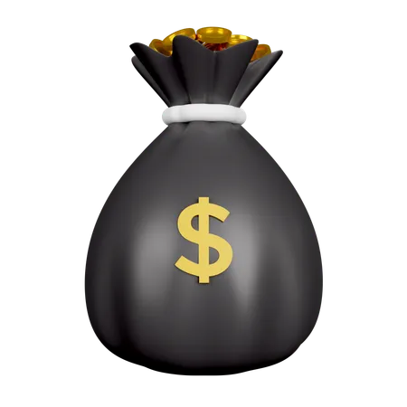 Money Bag  3D Icon