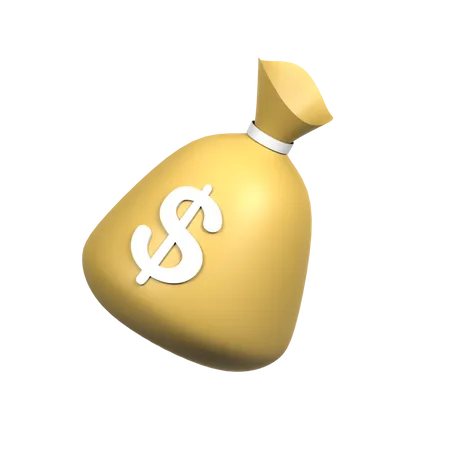 Money Bag  3D Icon