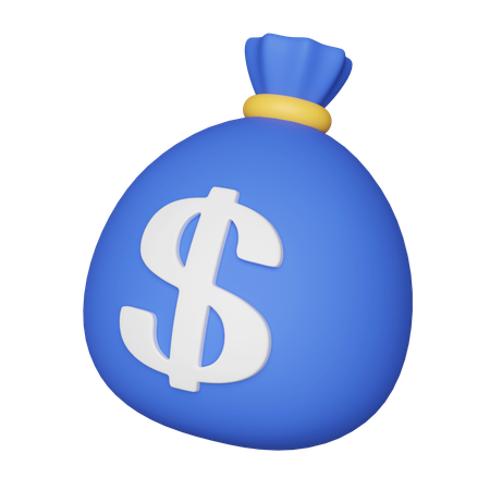 Money Bag  3D Icon