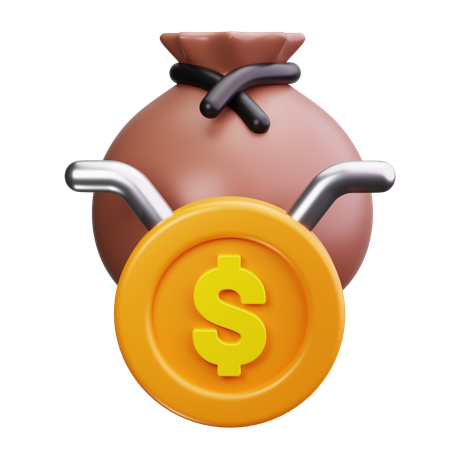 Money Bag  3D Icon