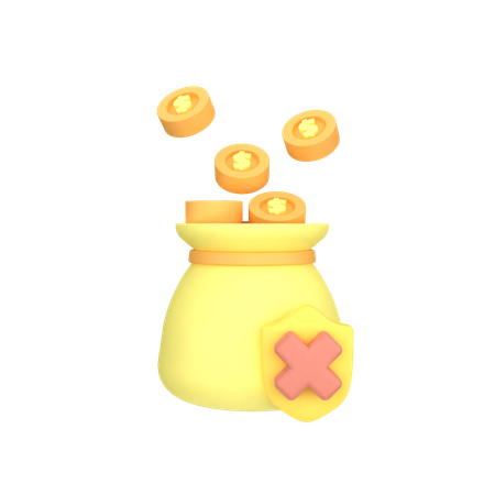 Money Bag  3D Icon