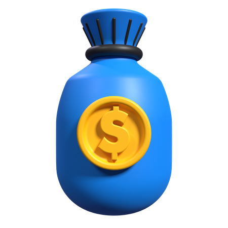 Money Bag  3D Icon