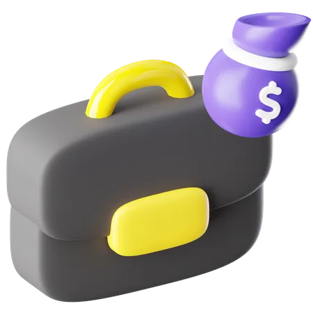 Money Bag  3D Icon