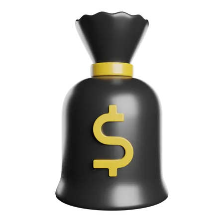 Money Bag  3D Icon