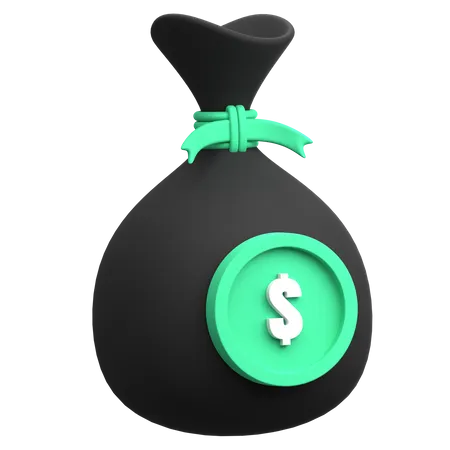 Money Bag  3D Icon