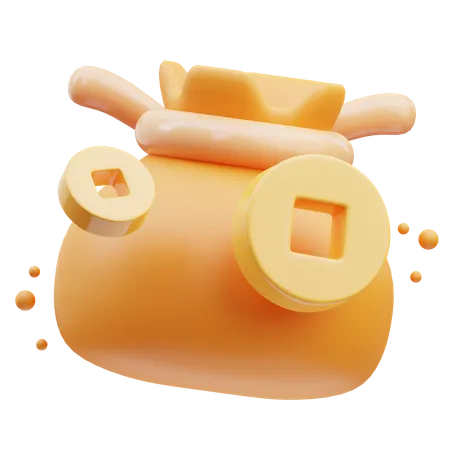 Money Bag  3D Icon