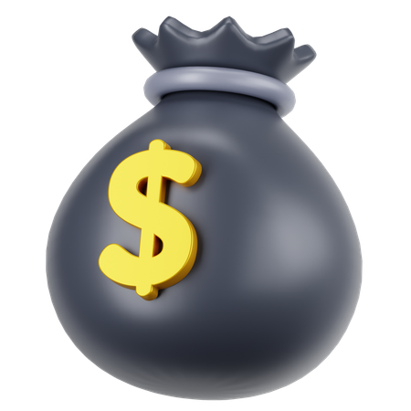 Money Bag  3D Icon