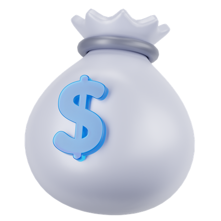 Money Bag  3D Icon