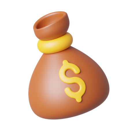 Money Bag  3D Icon