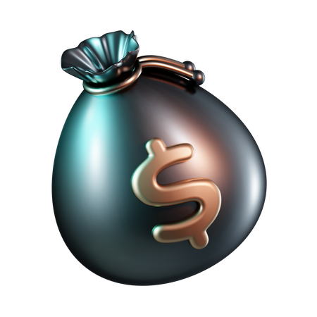 Money Bag  3D Icon