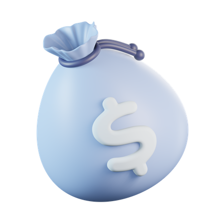 Money Bag  3D Icon