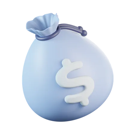 Money Bag  3D Icon