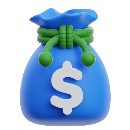Money Bag  3D Icon