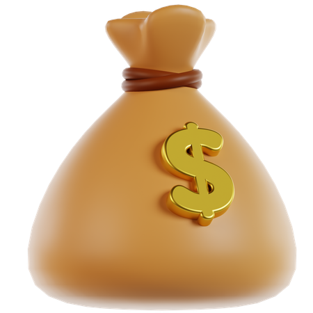 Money Bag  3D Icon