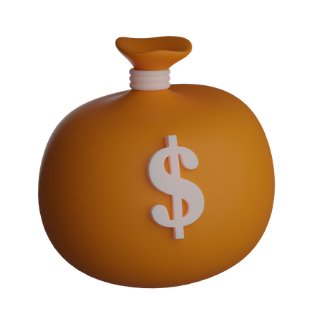 Money Bag  3D Icon