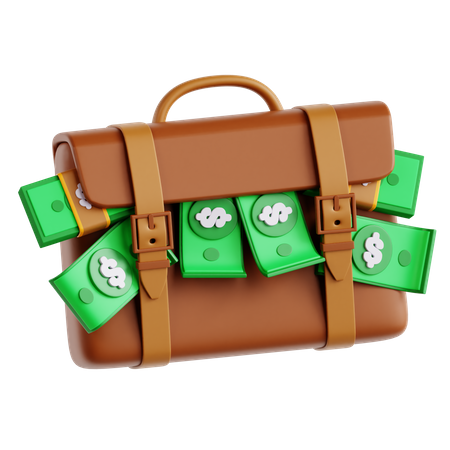 Money Bag  3D Icon
