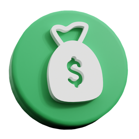 Money Bag  3D Icon