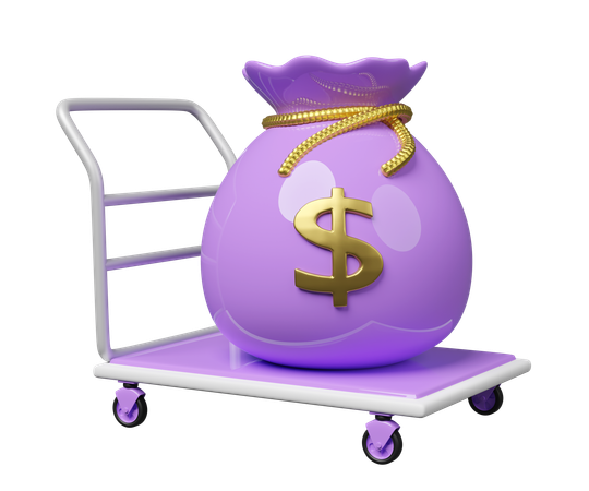 Money Bag  3D Icon