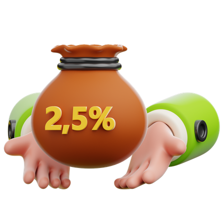 Money bag  3D Icon