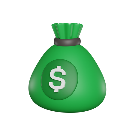 Money Bag  3D Icon