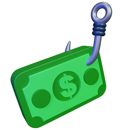 Money Bait  3D Icon