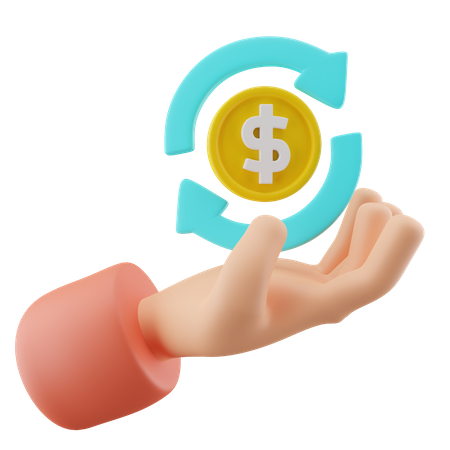 Money Balance  3D Icon