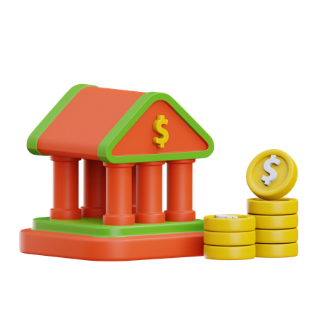 Money Bank  3D Icon