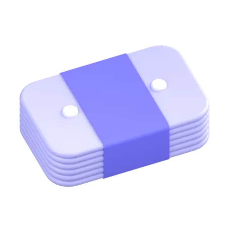 Money Bill Stack  3D Icon