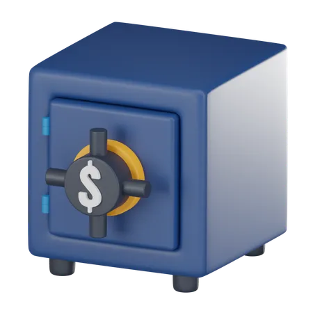Money Box  3D Icon