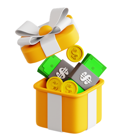 Money Box  3D Icon