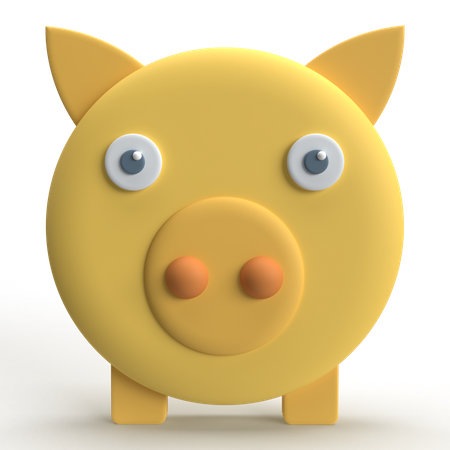 Money Box  3D Icon