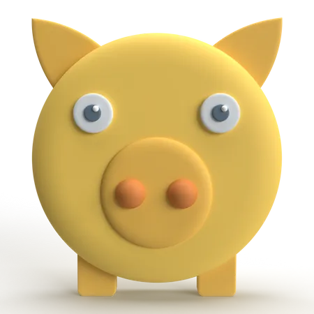 Money Box  3D Icon