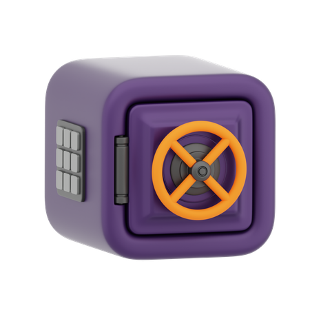 Money Box  3D Icon