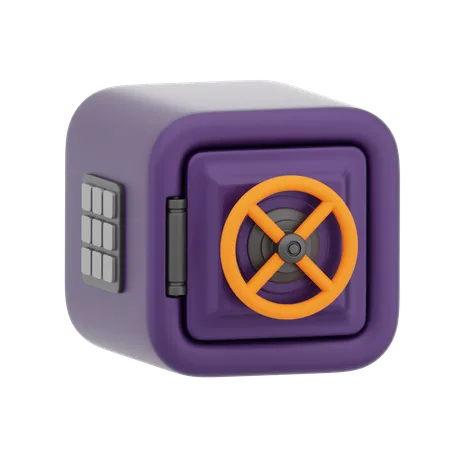 Money Box  3D Icon