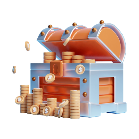Money Box  3D Icon