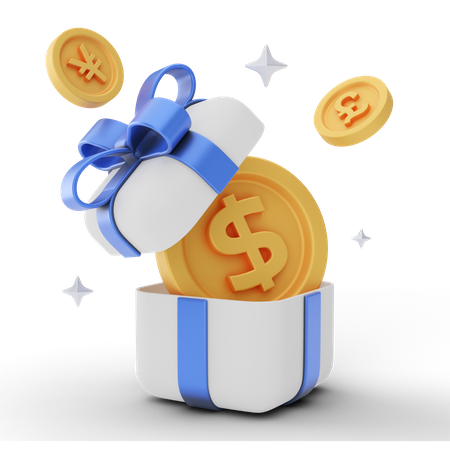 Money Box  3D Illustration