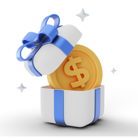 Money Box  3D Illustration