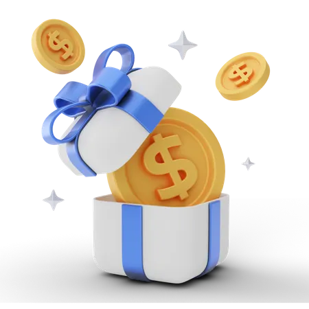 Money Box  3D Illustration