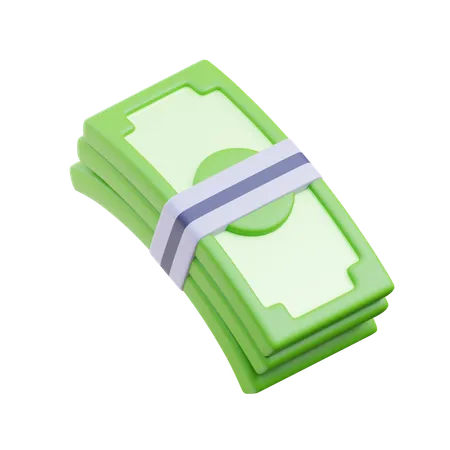 Money Bucks 3 D Illustration 3D Icon