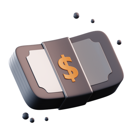 Money Bundle  3D Icon