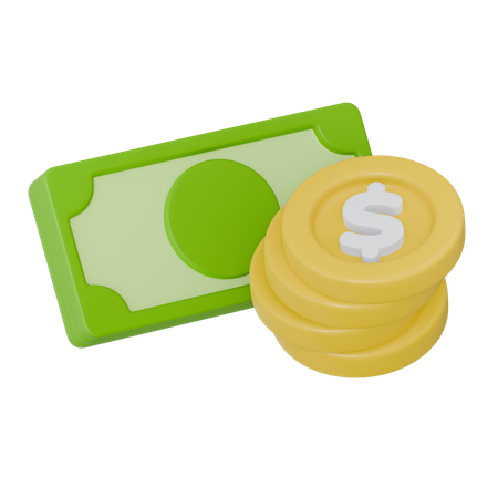 Money Bundle  3D Icon