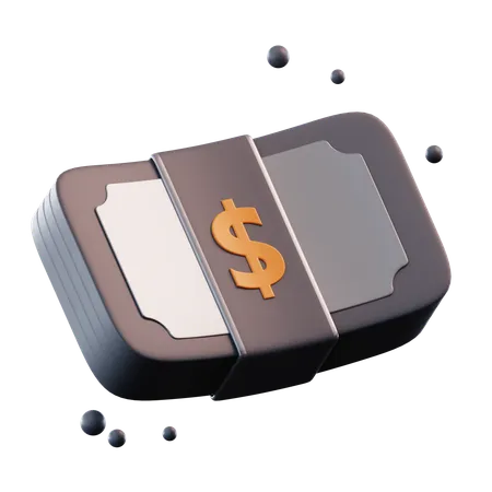 Money Bundle  3D Icon