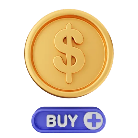 Money Buy  3D Icon