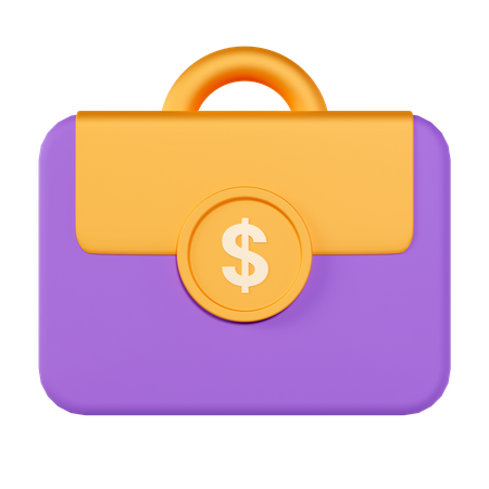 Money Case  3D Icon