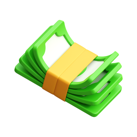 Money Cash  3D Icon