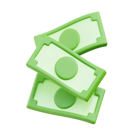 Money Cash  3D Icon